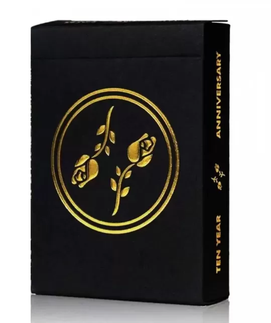 Black Roses 10 Year Anniversary – Cărți de joc premium | Emagie.ro