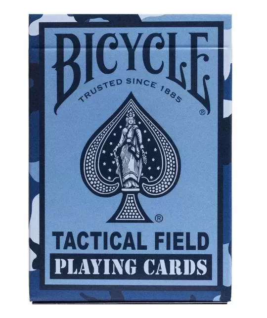 Bicycle Tactical Field Navy – Cărți de joc premium | Emagie.ro