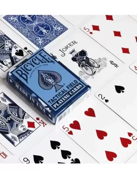 Bicycle Tactical Field Navy – Cărți de joc premium | Emagie.ro