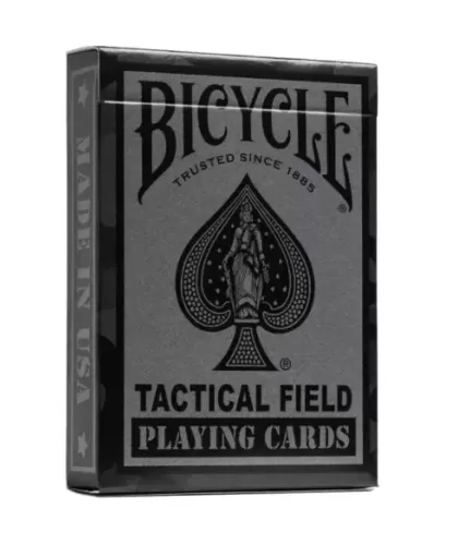 Bicycle Tactical Field Black – Premium Playing Cards | Emagie.ro