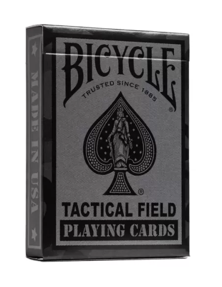 Bicycle Tactical Field Black – Cărți de joc premium | Emagie.ro