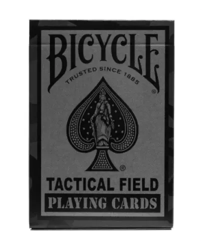 Bicycle Tactical Field Black – Premium Playing Cards | Emagie.ro 2