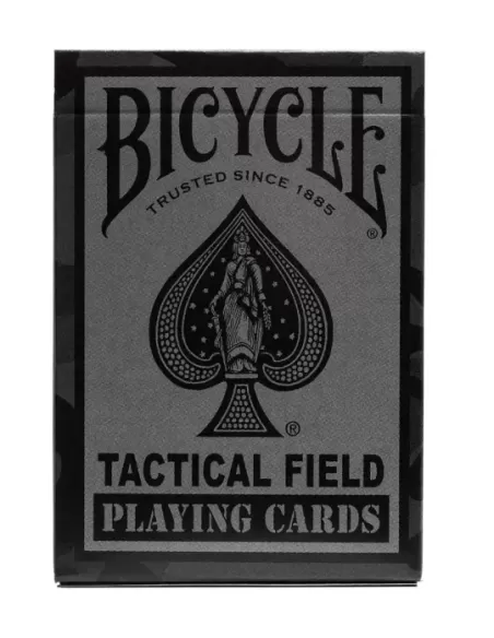Bicycle Tactical Field Black – Cărți de joc premium | Emagie.ro