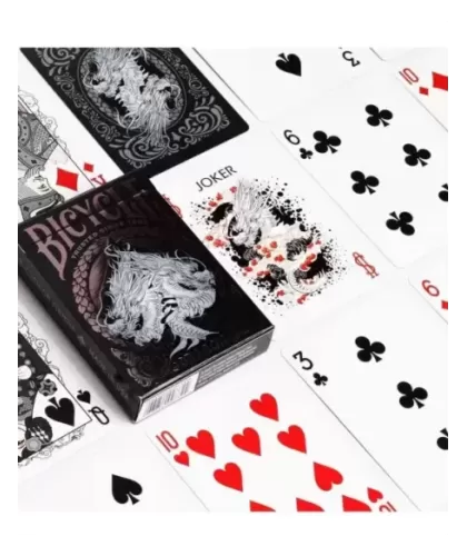 Bicycle Dragon Black Playing Cards – Cărți de joc premium | Emagie.ro 2
