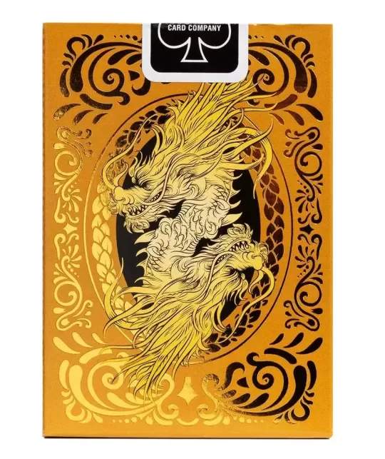 Bicycle Gold Dragon Playing Cards – Cărți de joc premium | Emagie.ro