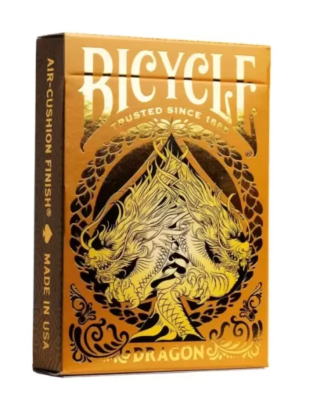 Bicycle Gold Dragon Playing Cards – Cărți de joc premium | Emagie.ro