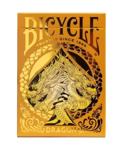 Bicycle Gold Dragon Playing Cards – Cărți de joc premium | Emagie.ro