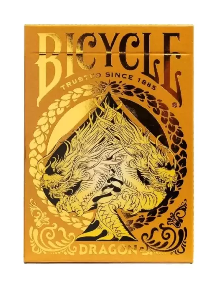Bicycle Gold Dragon Playing Cards – Cărți de joc premium | Emagie.ro