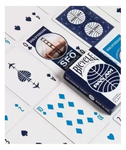 Bicycle 2PK Pan Am Tin – Cărți de joc premium | Emagie.ro