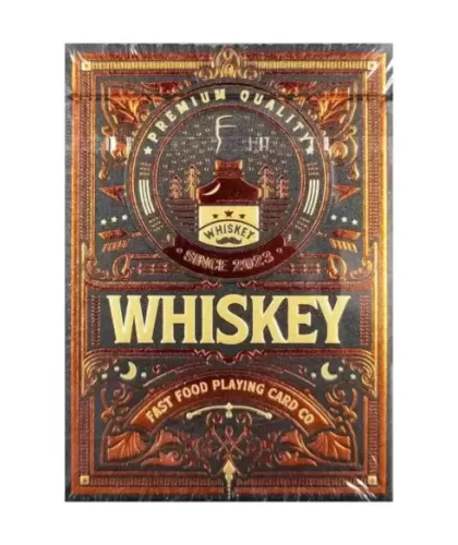 Whiskey Playing Cards by FFP – Premium playing cards | Emagie.ro