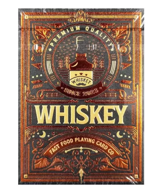Whiskey Playing Cards by FFP – Cărți de joc premium | Emagie.ro