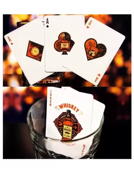 Whiskey Playing Cards by FFP – Cărți de joc premium | Emagie.ro