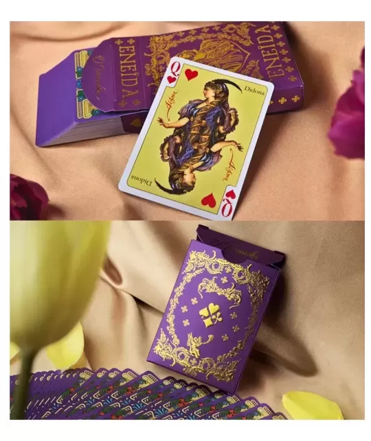 Eneida Passion Purple – Cărți de joc premium | Emagie.ro