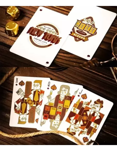 Empire City Manhattan Sunrise – Cărți de joc premium | Emagie.ro