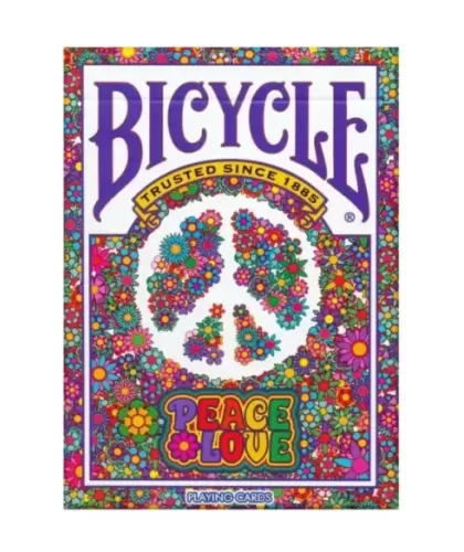Bicycle Peace & Love – Premium Playing Cards | Emagie.ro