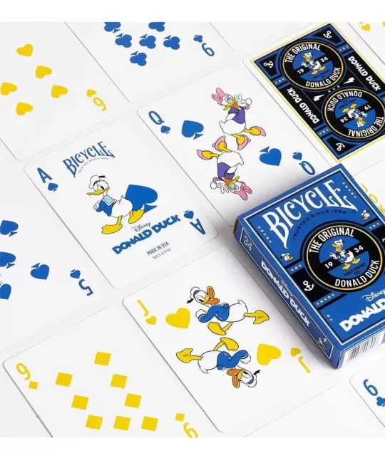 Bicycle Disney Donald Duck – Cărți de joc premium | Emagie.ro