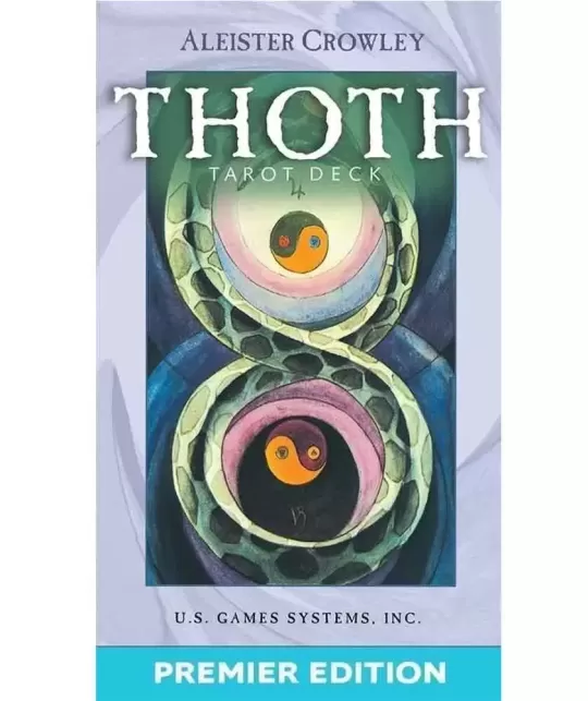 Aleister Crowley Thoth Tarot Premier Edition – Premium Tarot Set | Emagie.ro