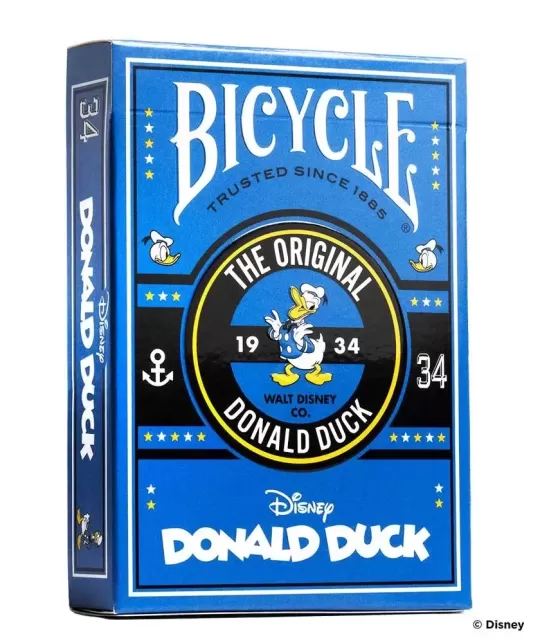 Bicycle Disney Donald Duck – Cărți de joc premium | Emagie.ro