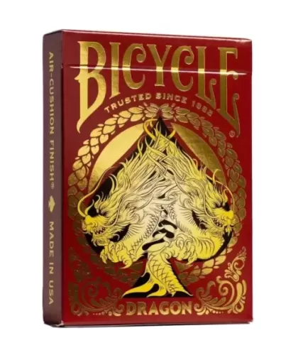 Bicycle Red Dragon – Premium Playing Cards | Emagie.ro