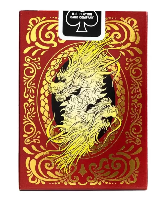 Bicycle Red Dragon – Cărți de joc premium | Emagie.ro