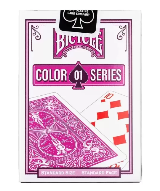 Bicycle Color Series 1 Berry – Cărți de joc premium | Emagie.ro