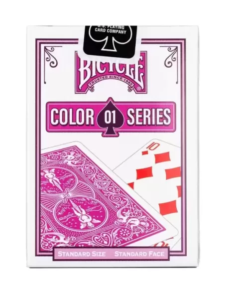 Bicycle Color Series 1 Berry – Cărți de joc premium | Emagie.ro