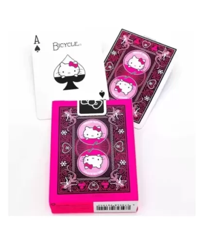 Bicycle Hello Kitty – Cărți de joc premium | Emagie.ro