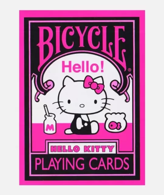 Bicycle Hello Kitty – Cărți de joc premium | Emagie.ro