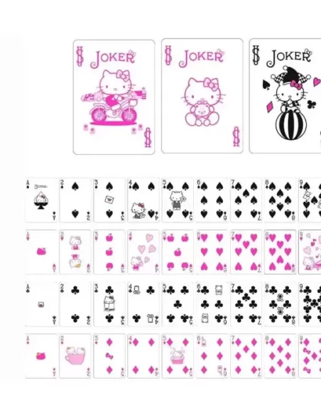 Bicycle Hello Kitty – Cărți de joc premium | Emagie.ro