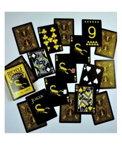 Bicycle Black Scorpion – Premium Playing Cards | Emagie.ro
