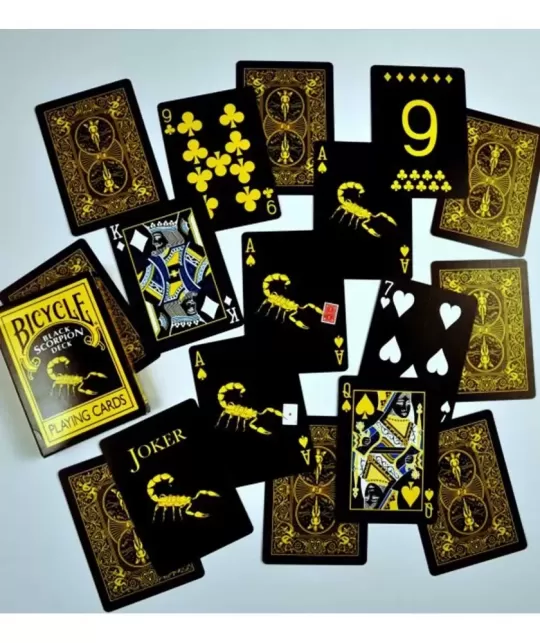 Bicycle Black Scorpion – Premium Playing Cards | Emagie.ro