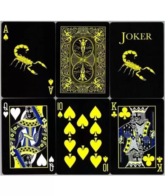 Bicycle Black Scorpion – Premium Playing Cards | Emagie.ro