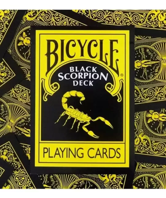 Bicycle Black Scorpion – Premium Playing Cards | Emagie.ro