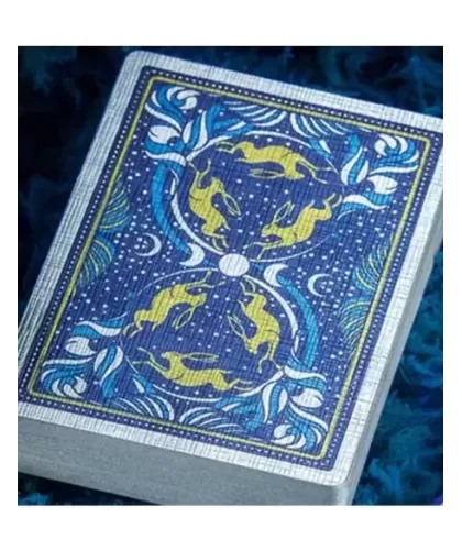 Under the Moon Midnight Blue Jocu Playing Cards – Cărți de joc premium | Emagie.ro