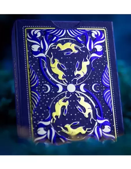 Under the Moon Midnight Blue Jocu Playing Cards – Cărți de joc premium | Emagie.ro