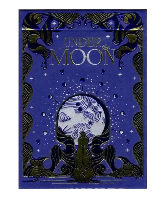 Under the Moon Midnight Blue Jocu Playing Cards – Cărți de joc premium | Emagie.ro