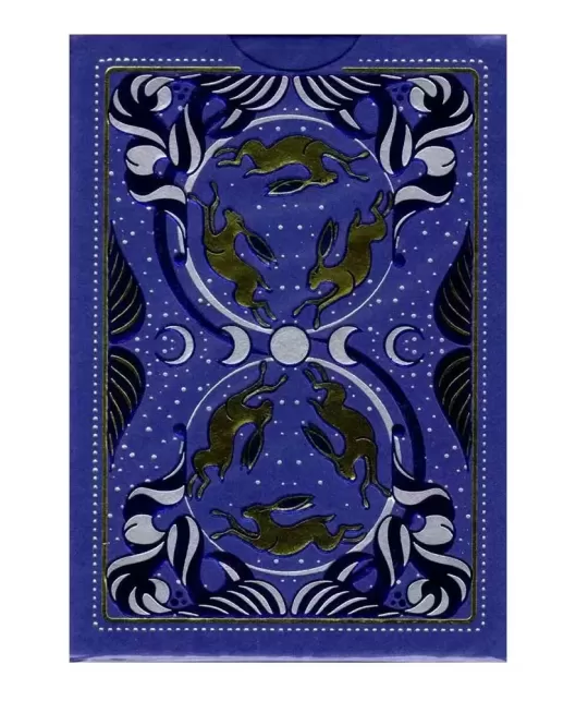 Under the Moon Midnight Blue Jocu Playing Cards – Cărți de joc premium | Emagie.ro