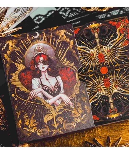 Silence V3 Black Playing Cards – Premium Playing Cards | Emagie.ro