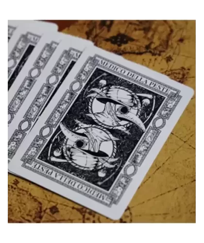 Plague Doctor Veil – Premium Playing Cards | Emagie.ro