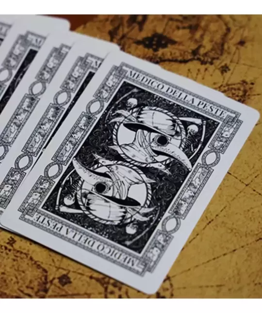 Plague Doctor Veil – Premium Playing Cards | Emagie.ro