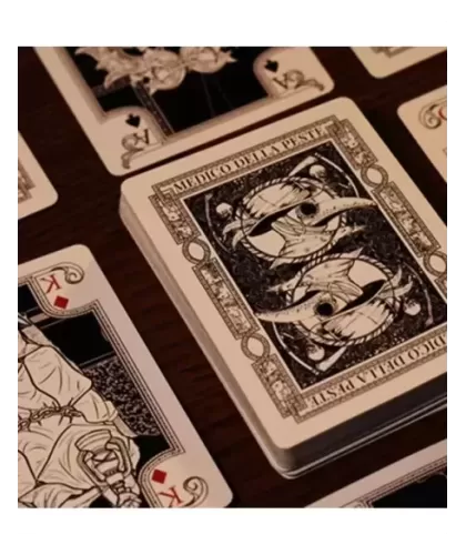 Plague Doctor Veil – Premium Playing Cards | Emagie.ro 2