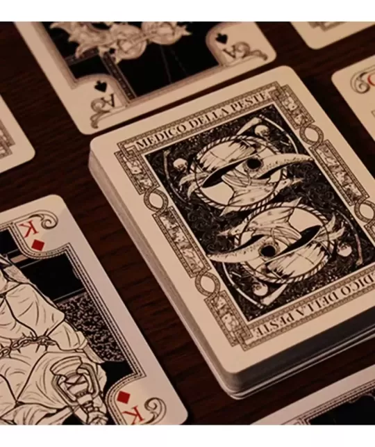 Plague Doctor Veil – Premium Playing Cards | Emagie.ro