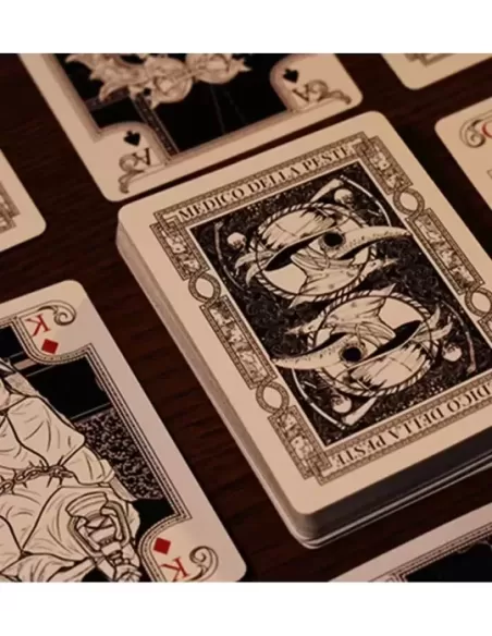 Plague Doctor Veil – Premium Playing Cards | Emagie.ro