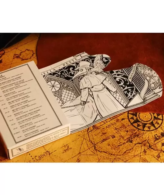 Plague Doctor Veil – Premium Playing Cards | Emagie.ro