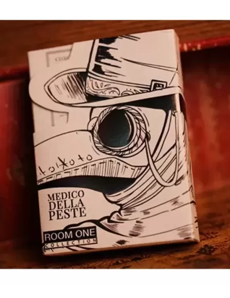 Plague Doctor Veil – Premium Playing Cards | Emagie.ro
