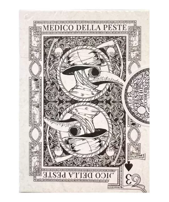 Plague Doctor Veil – Premium Playing Cards | Emagie.ro
