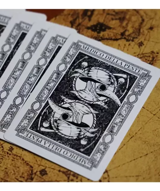 Plague Doctor Celestial Cure – Premium Playing Cards | Emagie.ro