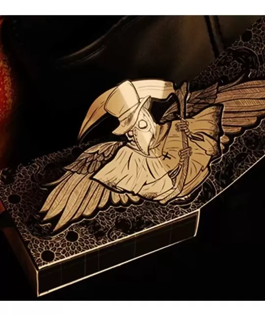 Plague Doctor Celestial Cure – Premium Playing Cards | Emagie.ro