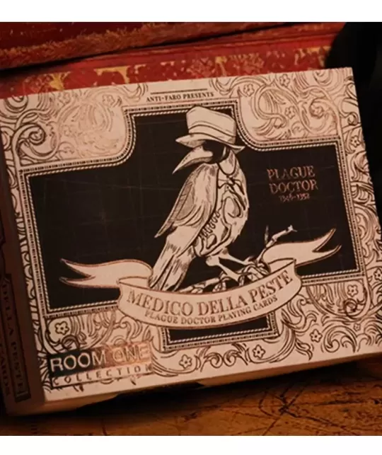 Plague Doctor Celestial Cure – Premium Playing Cards | Emagie.ro