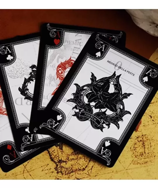 Plague Doctor Blackout Plague – Cărți de joc premium | Emagie.ro